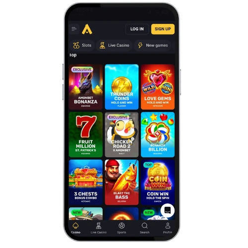 Amonbet Casino official
